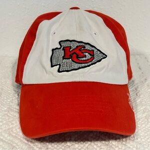 Kansas City Chiefs Red and White Cap